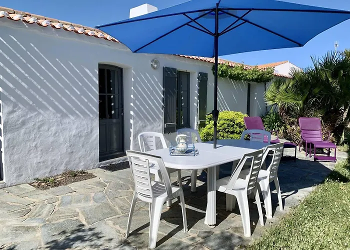 Hb000-88l 3 Pieces -6 Couchages- Noirmoutier En L'ile L'Herbaudiere