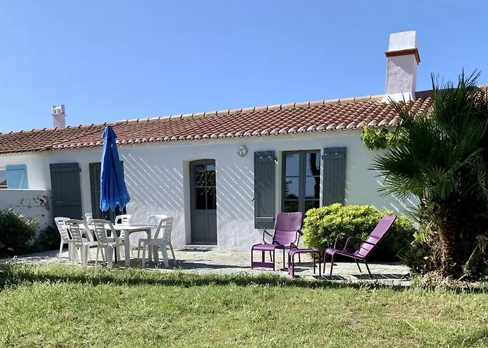 Hb000-88l 3 Pieces -6 Couchages- Noirmoutier En L'ile Villa